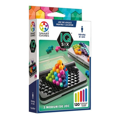 Jocuri tip puzzle - mart Games - IQ Six Pro, joc de logica cu 120 de provocari