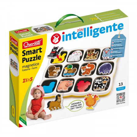 Jocuri tip puzzle - Smart Puzzle Quercetti Ferma