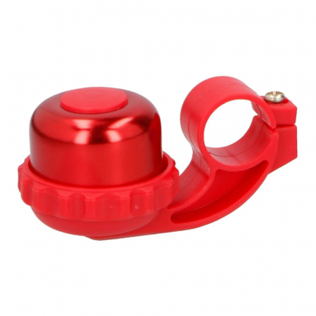 Sonerie bicicleta Dunlop 48 mm Rosu [0]
