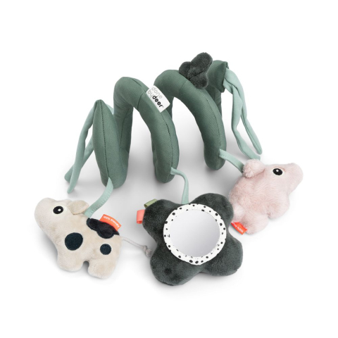 Jucarii bebelusi - Spirala activitati Tiny Farm Green