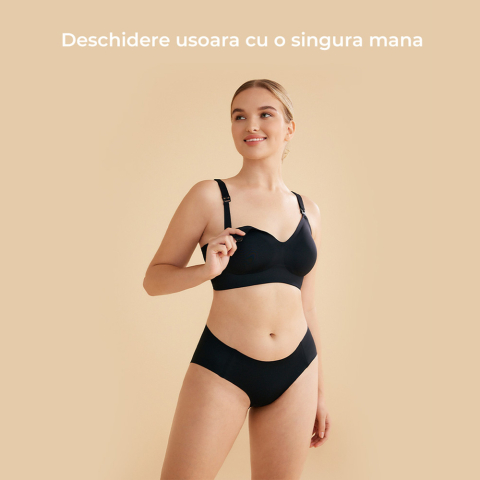 Sutien alaptare Momcozy YN21 Black L [4]