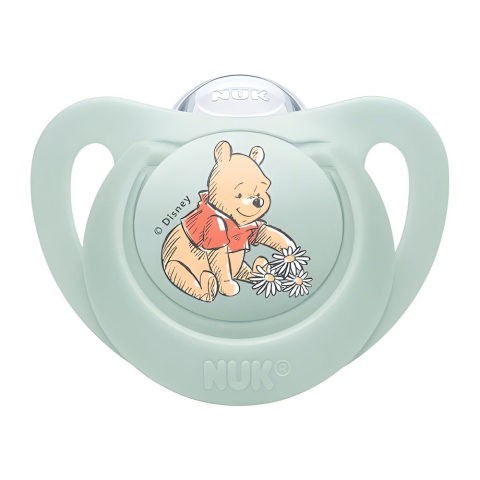 Biberoane tetine suzete - Suzeta Nuk Disney Winnie the Pooh Silicon M1 0-6 luni, Winnie
