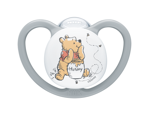 Suzeta Nuk Space Disney Winnie the Pooh Silicon 6-18 luni M2, Set 2 Bucati [1]