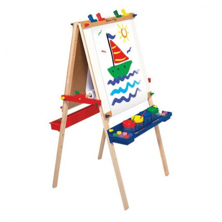 Tabla de scris reglabila Sevalet lemn Melissa and Doug [0]