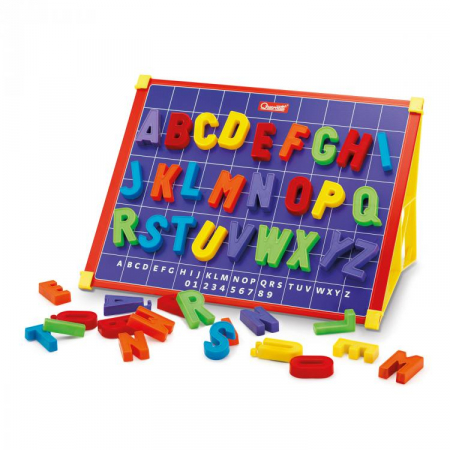 Tableta Magnetica ABC, 53 piese Quercetti [1]
