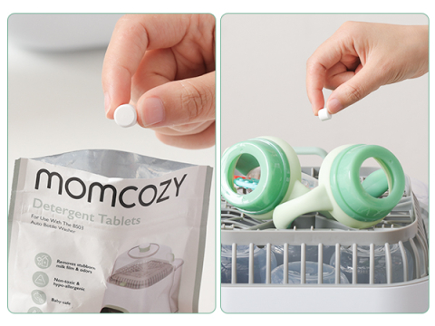 Tablete detergent masina de spalat biberoane Momcozy KleanPal Pro [5]