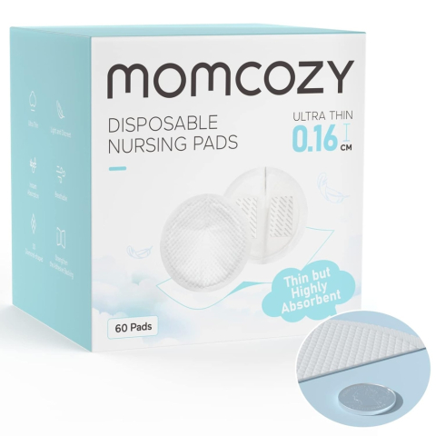 Accesorii alaptare - Tampoane de san ultra-subtiri Momcozy 60 buc