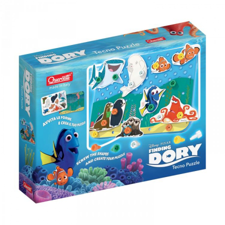 Jocuri tip puzzle - Tecno Puzzle Quercetti Finding Dory