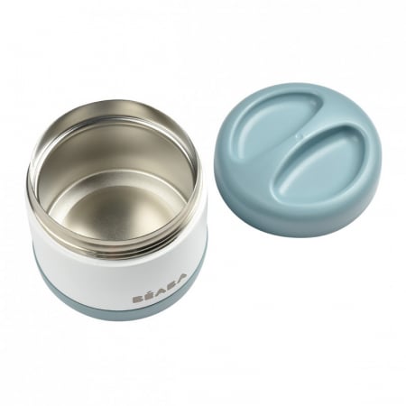 Termos alimente Beaba Thermo-Portion 500 ml White/Blue [2]