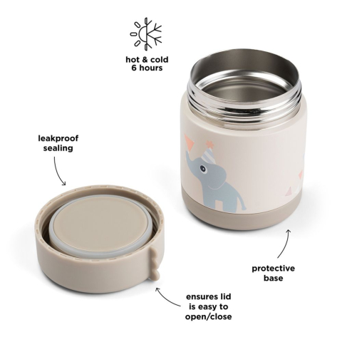 Termos alimente Done by Deer Celebration Sand 300ml [2]