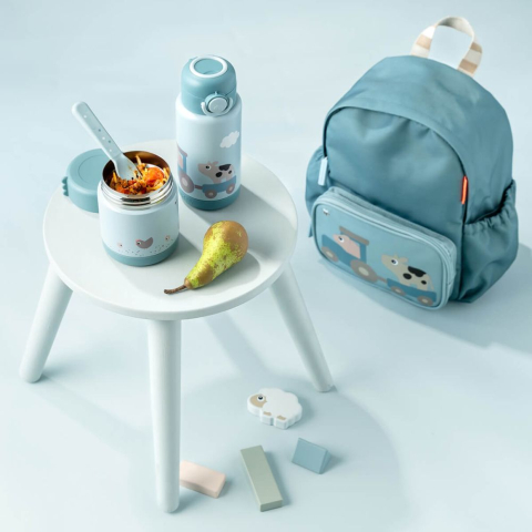 Termos alimente Done by Deer Tiny Farm Blue 300ml [3]