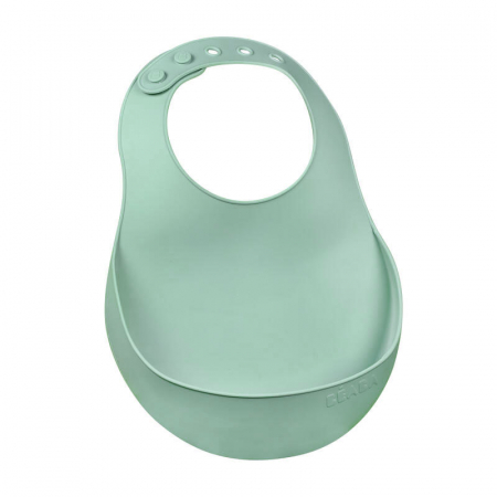 Baveta silicon Beaba Sage Green [1]