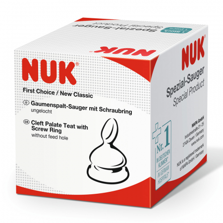 Tetina Nuk First Choice Latex speciala pentru palatoschizis [0]