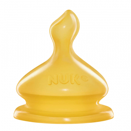 Tetina Nuk First Choice Plus Latex S1, 0-6 luni [1]