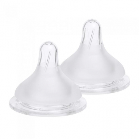 Biberoane tetine suzete - Tetine premium de silicon Spectra - marime M