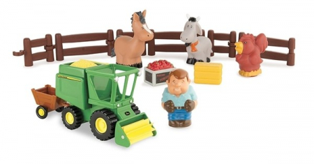 Masinute si motociclete - Timpul recoltei Johnny Deere Biemme