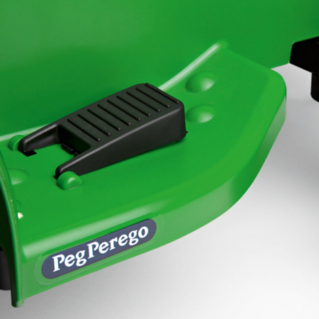 Tractor electric Peg Perego Mini JD John Deere, 6V, 12luni +, Verde / Galben [4]