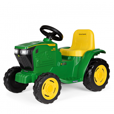 Tractor electric Peg Perego Mini JD John Deere, 6V, 12luni +, Verde / Galben [0]