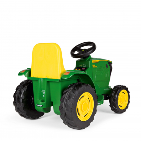 Tractor electric Peg Perego Mini JD John Deere, 6V, 12luni +, Verde / Galben [1]