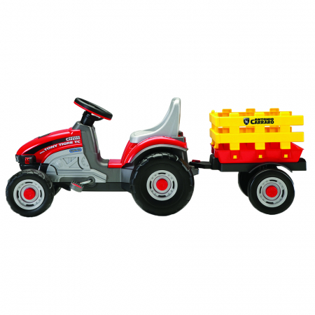Tractor Peg Perego Mini Tony Tigre, 2 ani +, Rosu / Galben [1]
