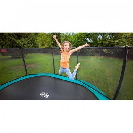 Trambulina Berg Grand Champion Regular Verde cu Plasa Deuxe 470 x 350 [1]
