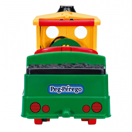 Trenulet electric Peg Perego Santa Fe, 6V, 2 ani +,Verde [5]