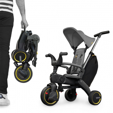 Tricicleta Pliabila Doona Liki Trike S3 Grey Hound [6]