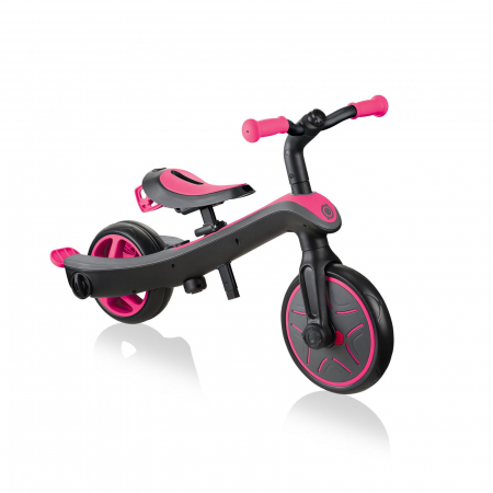 Tricicleta Globber Explorer 4 in 1 culoare roz [14]