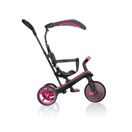 Tricicleta Globber Explorer 4 in 1 culoare roz [10]