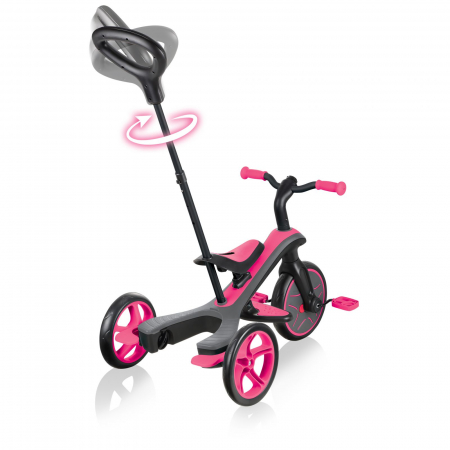Tricicleta Globber Explorer 4 in 1 culoare roz [12]