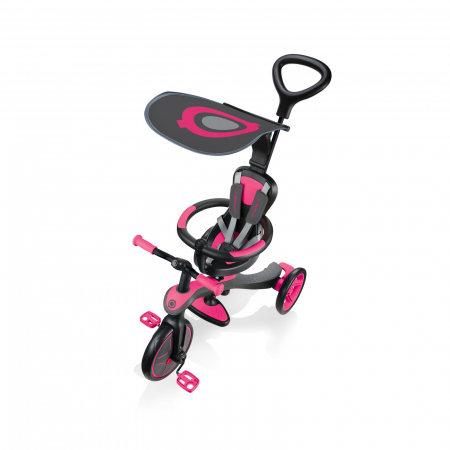 Tricicleta Globber Explorer 4 in 1 culoare roz [6]