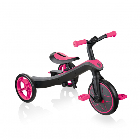Tricicleta Globber Explorer 4 in 1 culoare roz [15]