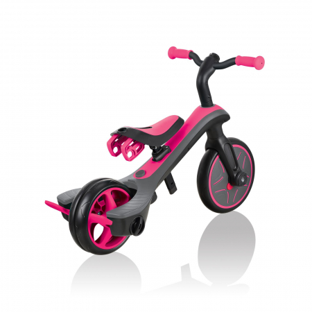 Tricicleta Globber Explorer 4 in 1 culoare roz [18]