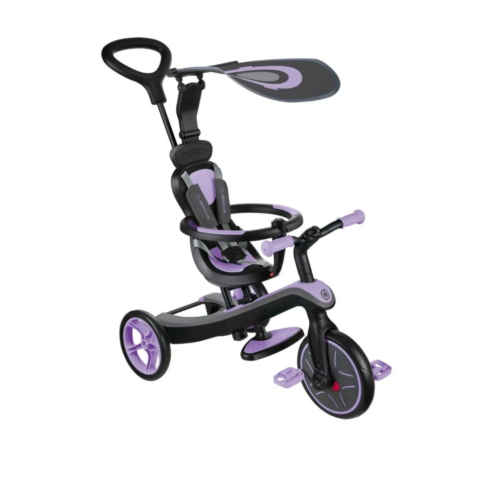 La plimbare - Tricicleta Globber EXPLORER 4 in 1 Violet