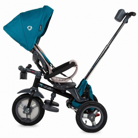 Tricicleta multifunctionala 4 in 1 cu sezut reversibil Coccolle Velo Air Verde [3]