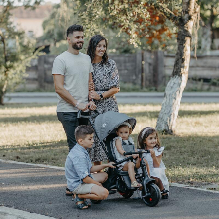 Tricicleta multifunctionala Coccolle Alegra Greystone [14]