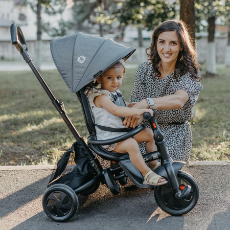 Tricicleta multifunctionala Coccolle Alegra Greystone [15]