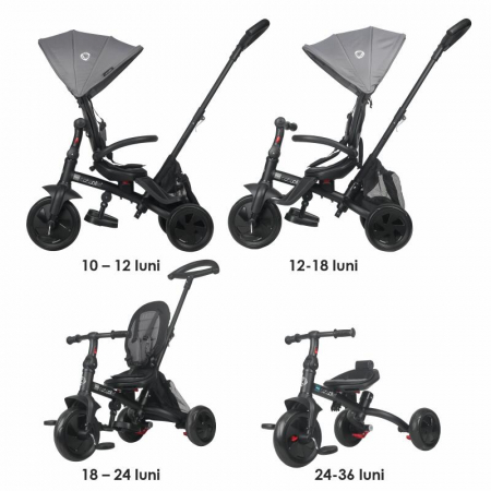 Tricicleta multifunctionala Coccolle Alegra Greystone [12]