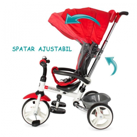 Tricicleta pliabila COCCOLLE Urbio  rosu [1]