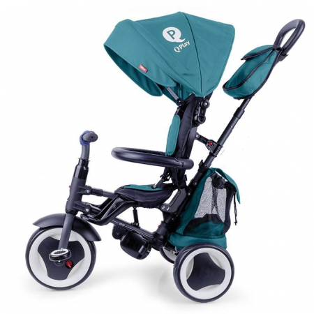 Tricicleta pliabila Qplay Rito+ Turcoaz [3]