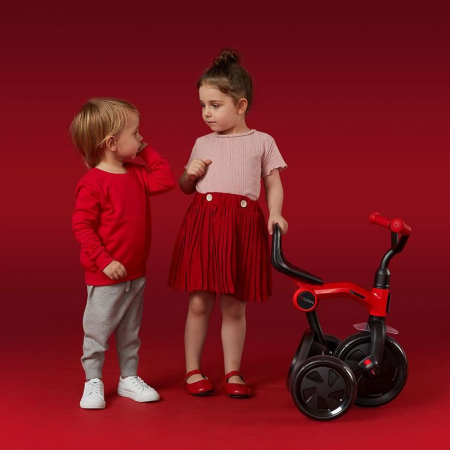 Tricicleta Qplay Ant Plus Roz [5]