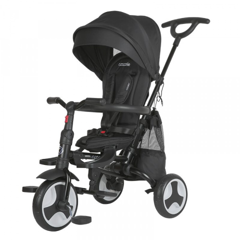 Triciclete - Tricicleta ultrapliabila Coccolle Spectra plus Jet Black
