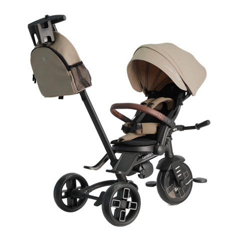 Tricicleta ultrapliabila Qplay Comfo Max Bej inchis [5]