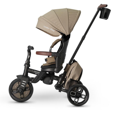 Tricicleta ultrapliabila Qplay Comfo Max Bej inchis [3]