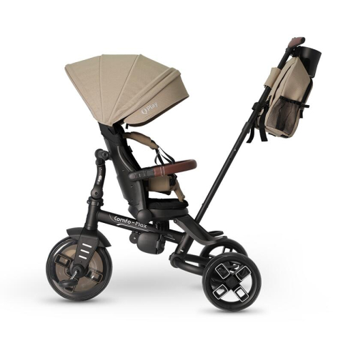 Tricicleta ultrapliabila Qplay Comfo Max Bej inchis [1]