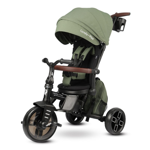 Triciclete - Tricicleta ultrapliabila Qplay Comfo Max Verde