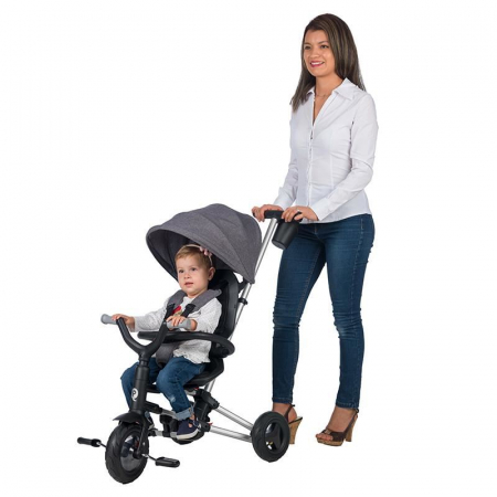 Tricicleta ultrapliabila Qplay Nova Gri [2]