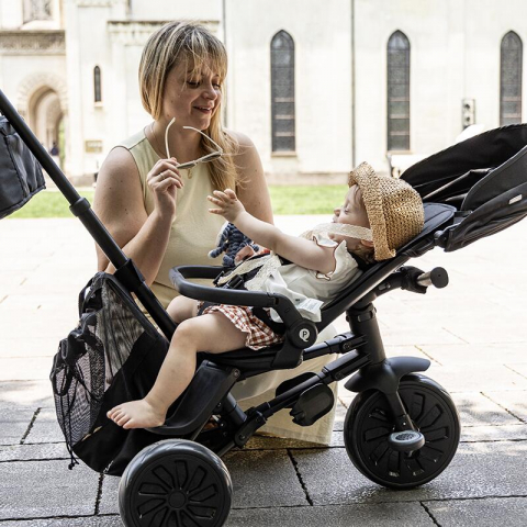 Tricicleta ultrapliabila Qplay Nova MAX Bej [15]