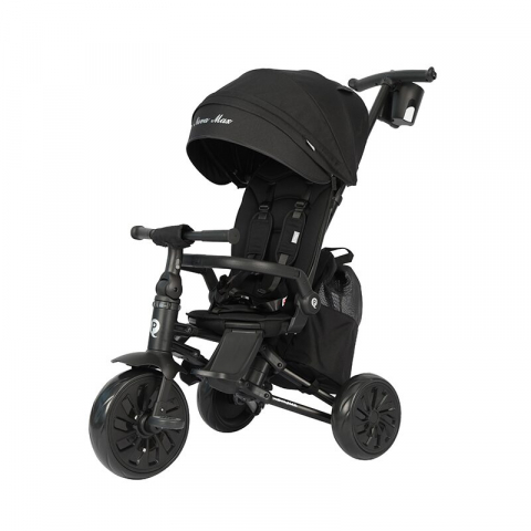 La plimbare - Tricicleta ultrapliabila Qplay Nova MAX Negru