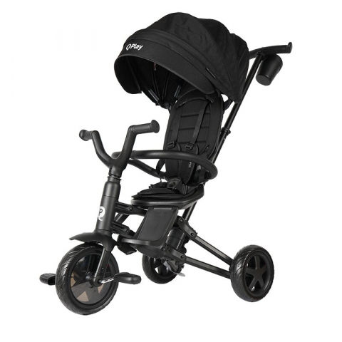 La plimbare - Tricicleta ultrapliabila Qplay Nova Niello Negru